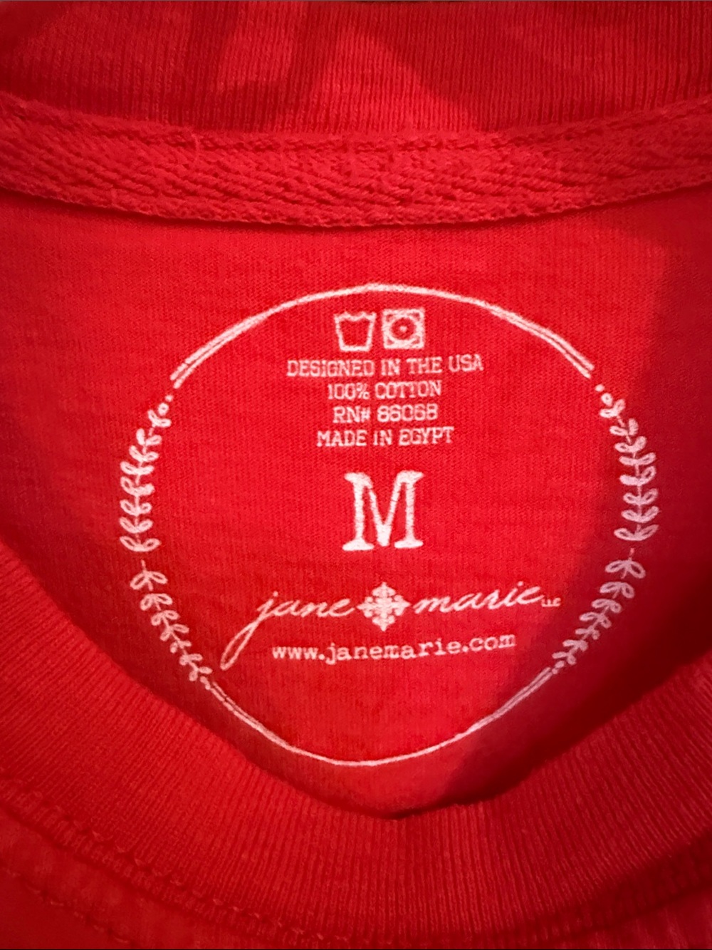 Jane Marie Red "I Still Believe" Elf Graphic Long-Sleeve Shirt Size M - Picture 2 of 4